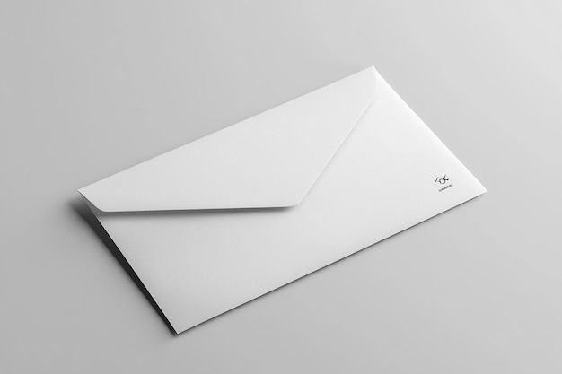 Blank White Envelope Mockup