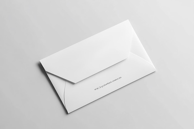 Blank White Envelope Mockup