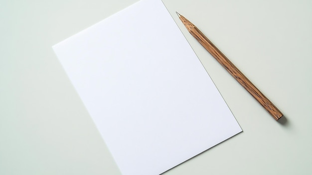 Blank White Envelope on a White Background