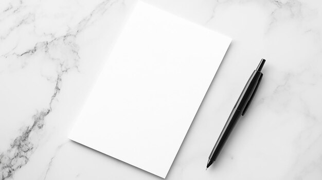 Blank White Envelope on a White Background