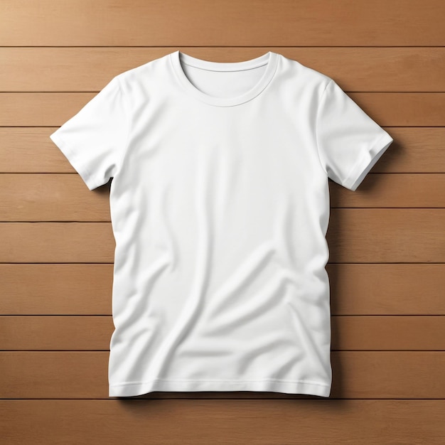 Blank white Fashion tshirt mockup