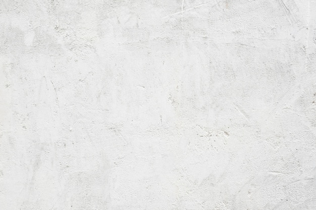 Blank white grunge cement wall texture background