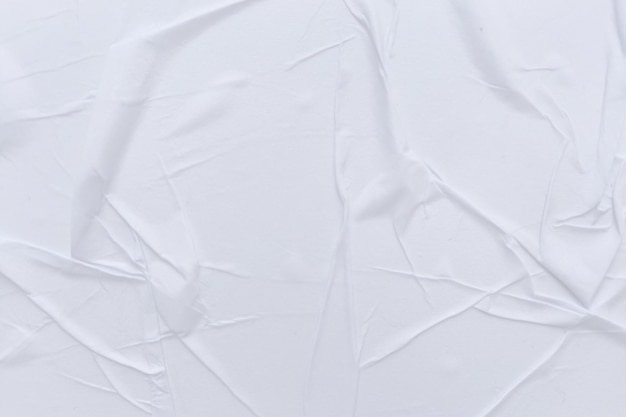 Blank white paper is crumpled texture background Crumpled paper texture backgrounds for various purposes