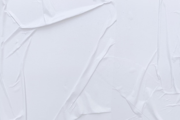 Blank white paper is crumpled texture background Crumpled paper texture backgrounds for various purposes