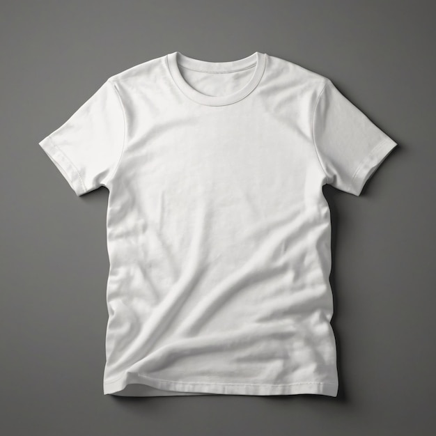 Blank a white polo shirt mockup style photo