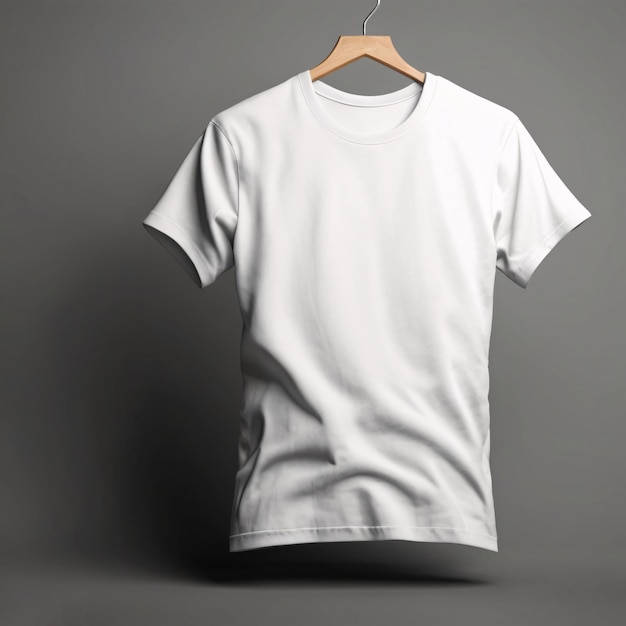 Blank a white polo shirt mockup style photo