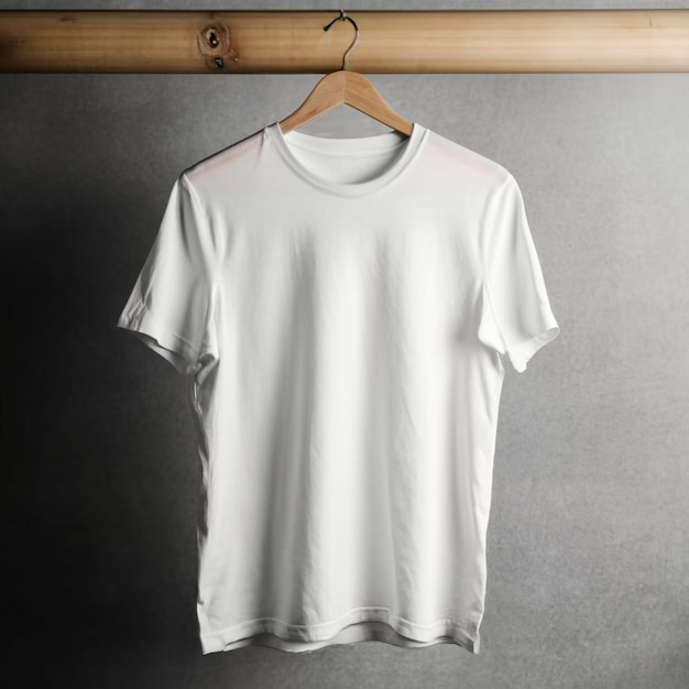 blank white t shirt mockup