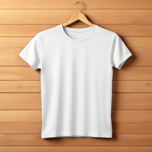 Blank White Tshirt front