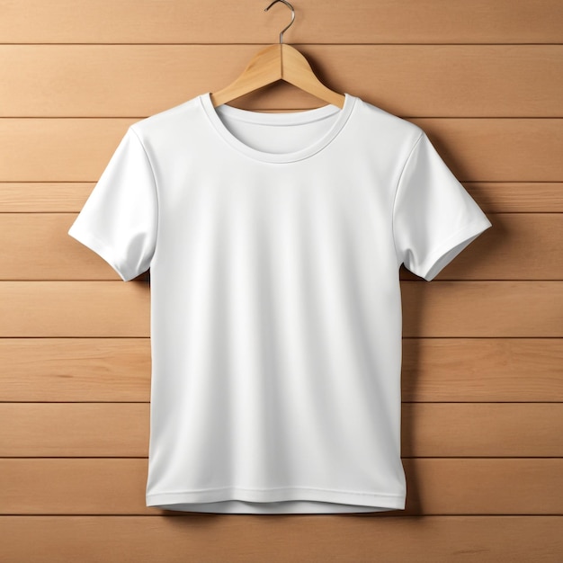 Blank white Tshirt mockup