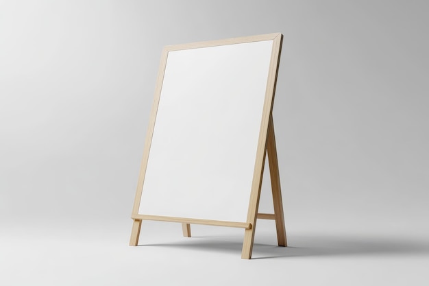 Blank wooden sign on a white background