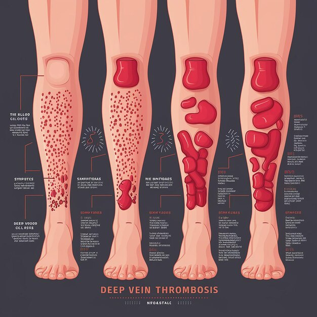 Photo blood clot in leg pictures signs and symptoms