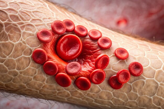 Photo blood clot in leg pictures