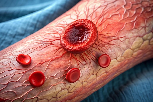 Photo blood clot in leg pictures