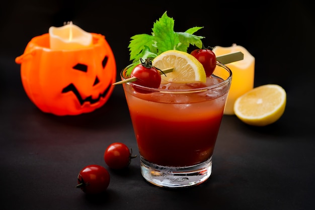 Bloody Mary, A cocktail drinks in Halloween Night