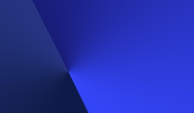 Blue 3d paper abstract background