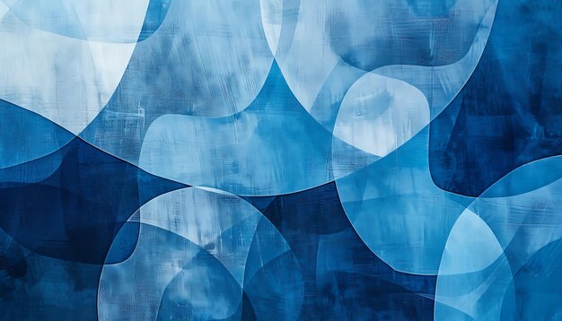 Photo blue abstract art deco texture for background