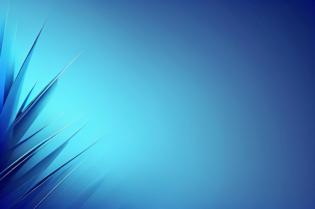 Blue Abstract Clean And Soft Beautiful Wallpaper Background For Desktop With Generative Ai