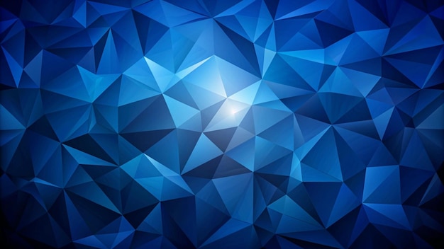 a blue abstract geometric background with geometric shapes and the sun shining on the blue backgroun