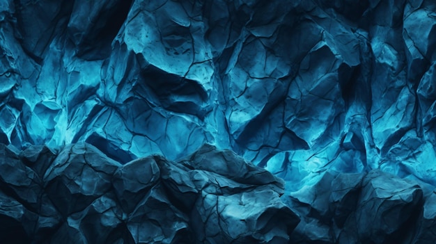 blue abstract lava stone texture background