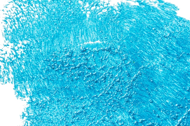 Blue acrylic paint texture