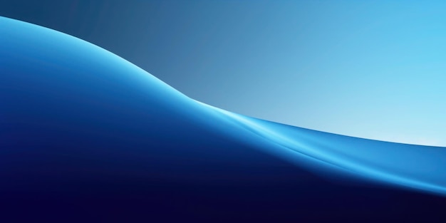 A blue background with a blue background and a white wave.