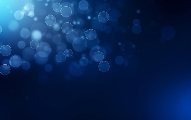 Blue background with a light bokeh