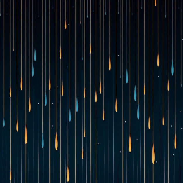 a blue background with a pattern of stars and a black background