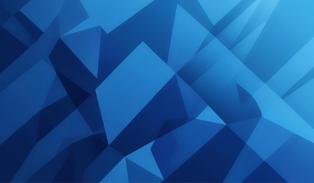 A blue background with a pattern of triangles and the words blue on it