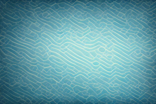 A blue background with a pattern of waves and lines.