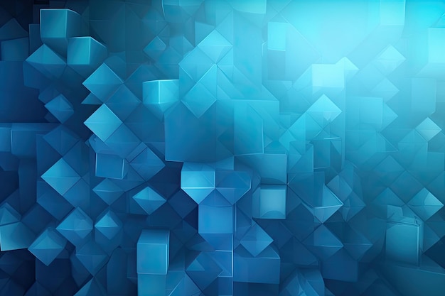 A blue background with squares and the word cubes