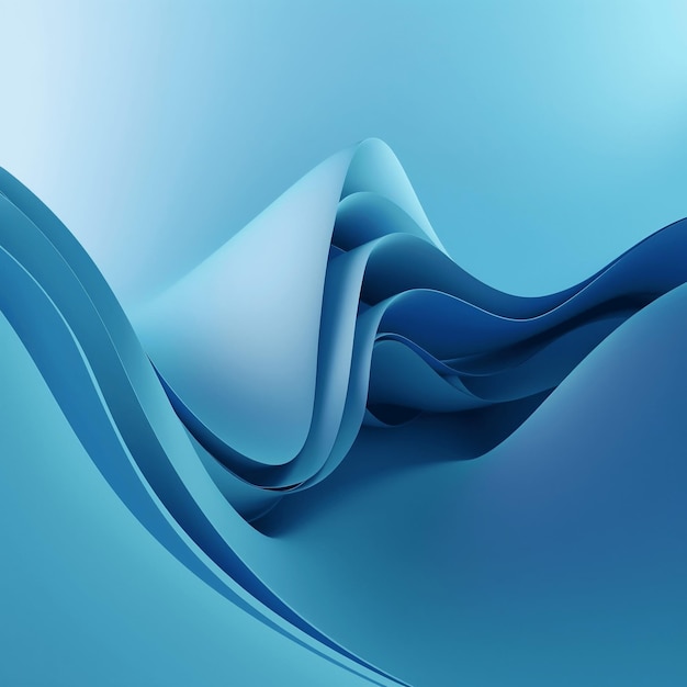 A blue background with a wavy design.