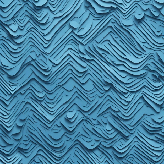 blue background with wavy lines and a blue background