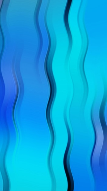 A blue background with wavy lines.