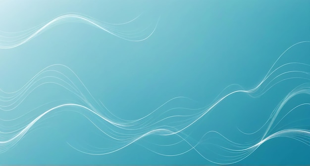 a blue background with white waves that says  wave