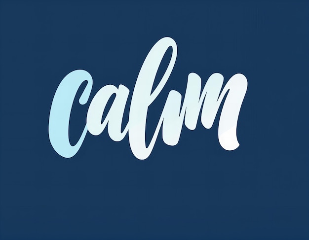 a blue background with the words calori beach on it