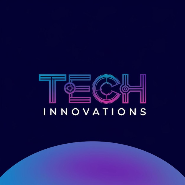 a blue background with the words  technology  on it