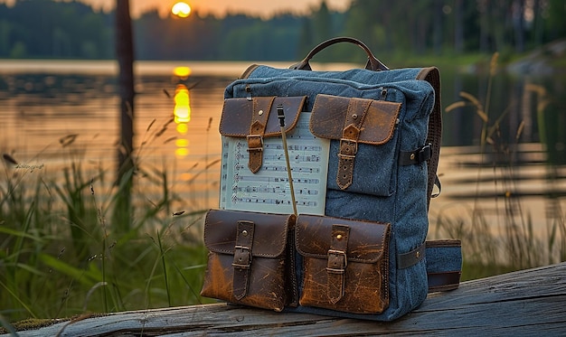 a blue bag with the words quot old quot on it