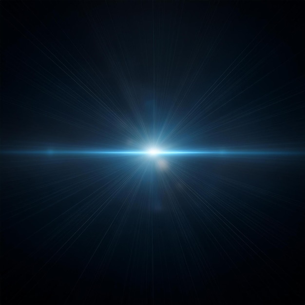 a blue and black background with a blue and white star in the middle