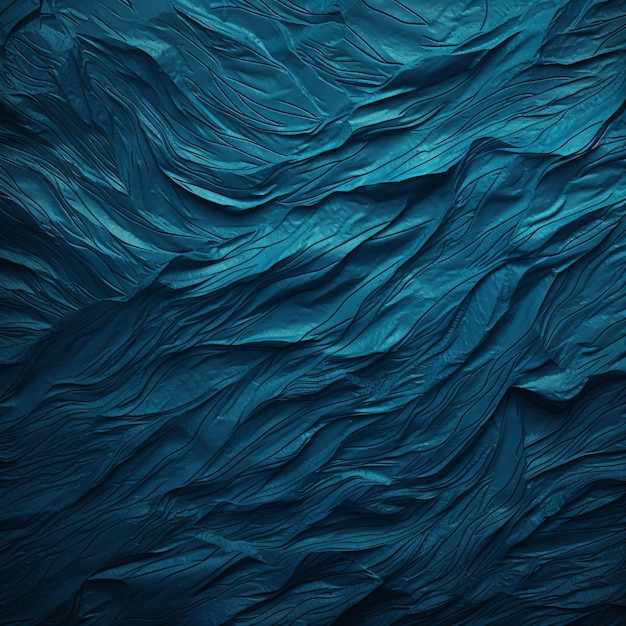 a blue and black background with a pattern of the ocean waves