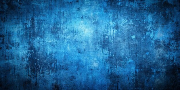 Photo blue black grunge background texture