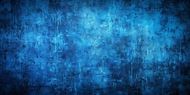 Photo blue black grunge background texture