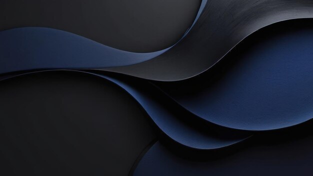 a blue and black sculpture of a black and blue abstract background