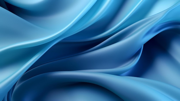 blue and blue waves of different colors are shown in this image