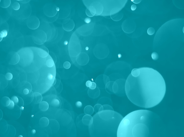 blue bokeh abstract background