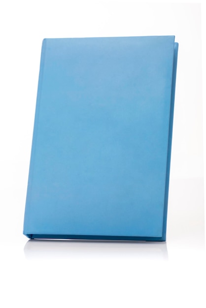 Blue Book Hard Cover Isolated on White