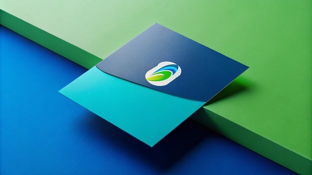 a blue box with a logo that says eco on it