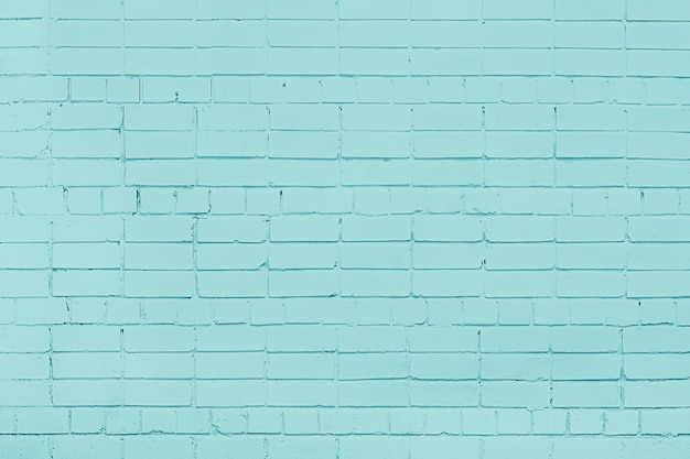 Blue brick wall background. 