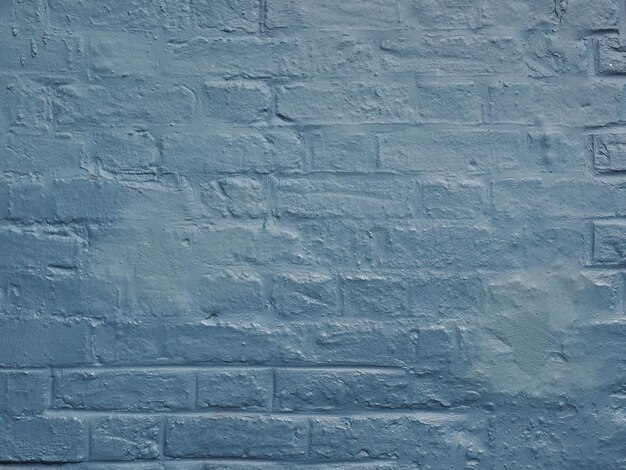 Blue brick wall background