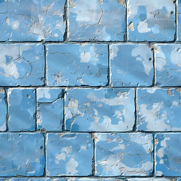 Photo blue brick wall paper clipart