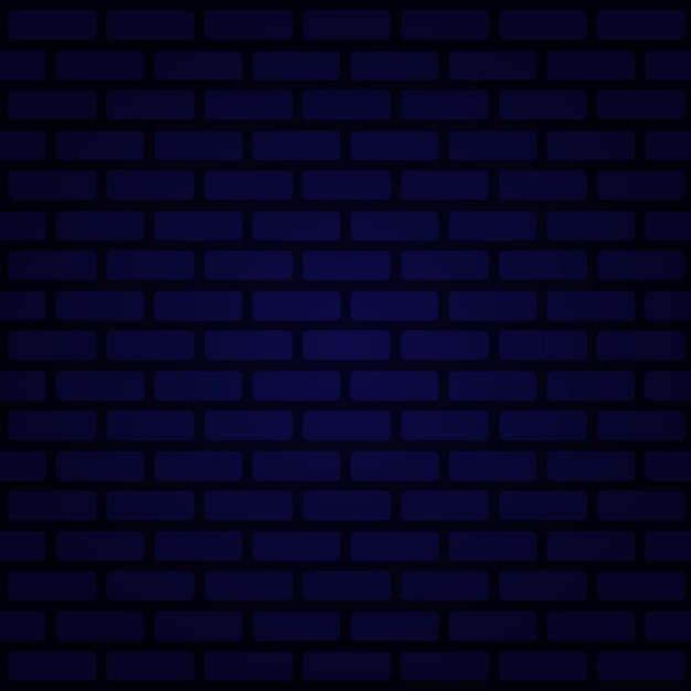 Blue brick wall texture background illustration